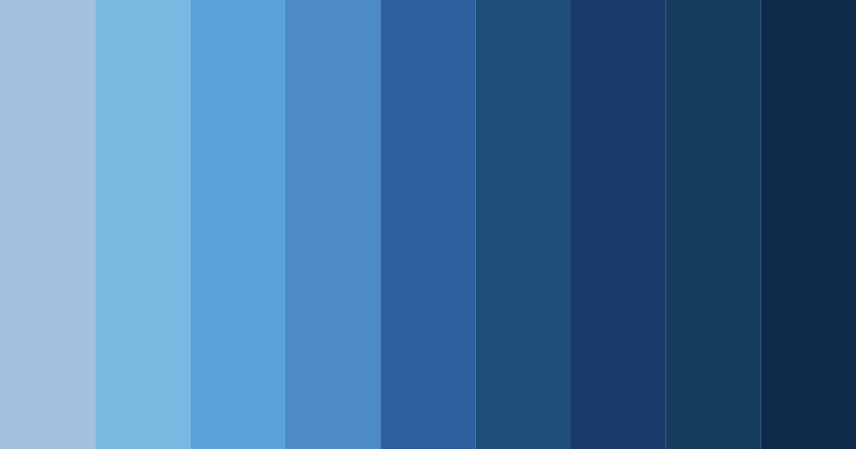 Download azure depths color palette PNG image (landscape)
