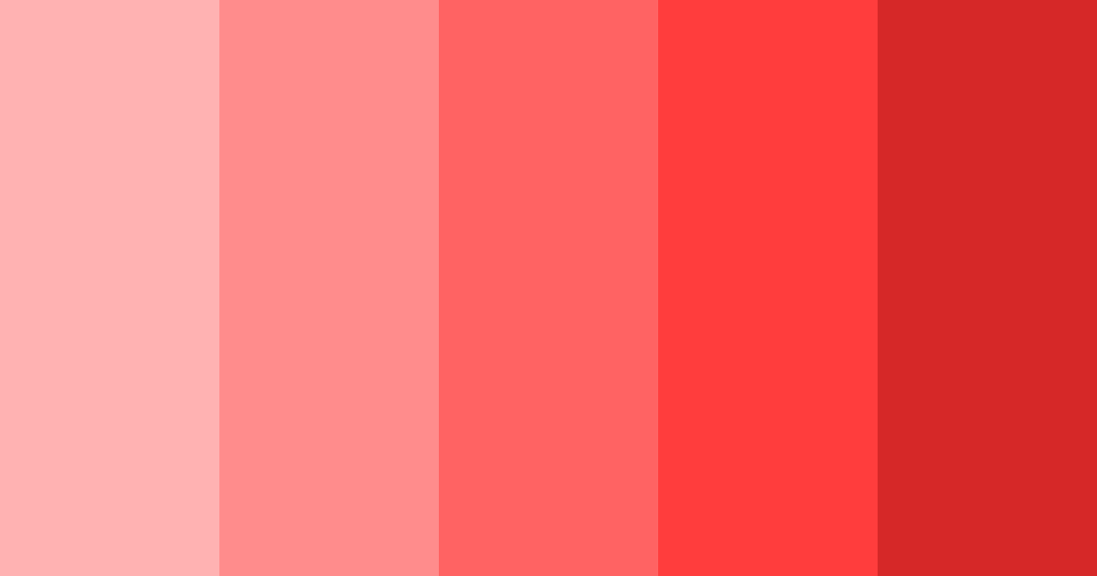 Download crimson cascade color palette PNG image (landscape)