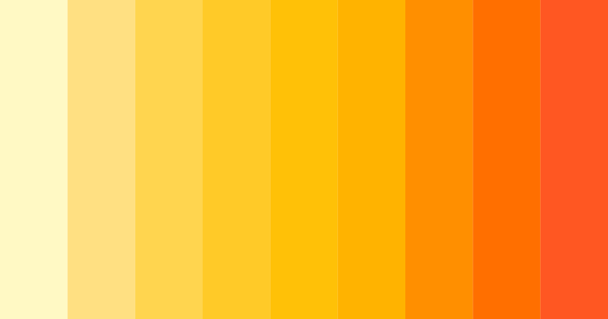Download golden sunrise color palette PNG image (landscape)