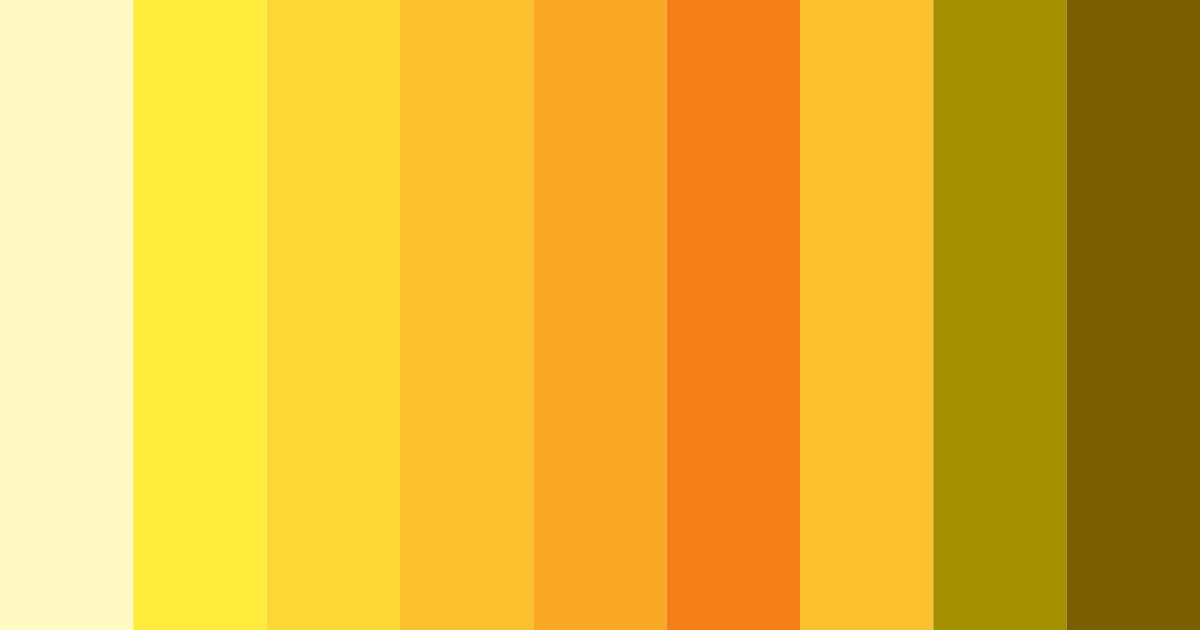 Download sunlit serenade color palette PNG image (landscape)