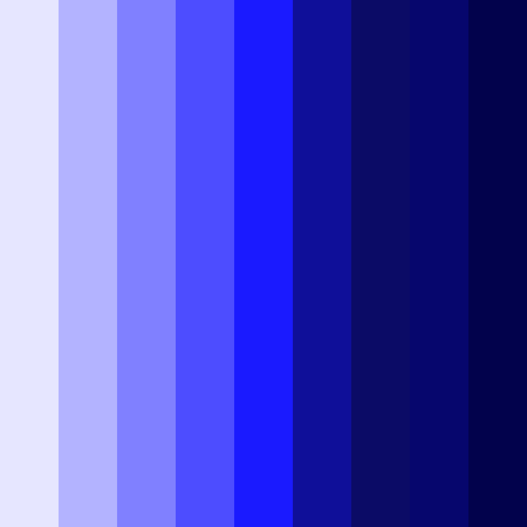 Download indigo dreams color palette PNG image (square)