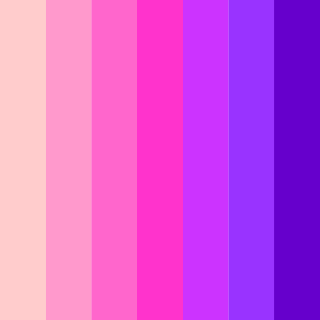 Download cotton candy dreams color palette PNG image (square)