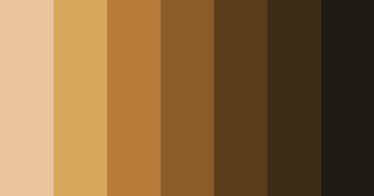 Download cocoa dreams color palette PNG image (landscape)