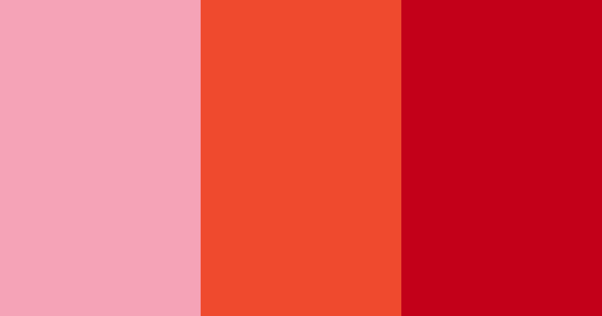 Download vibrant red color palette PNG image (landscape)