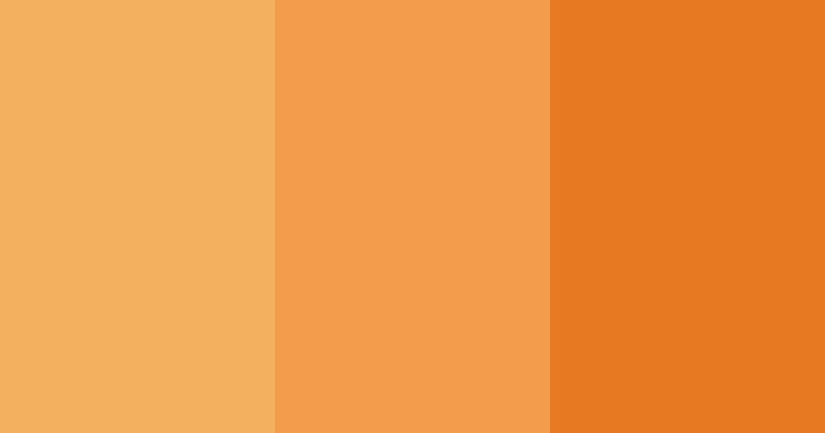 Download sunset citrus harmony color palette PNG image (landscape)