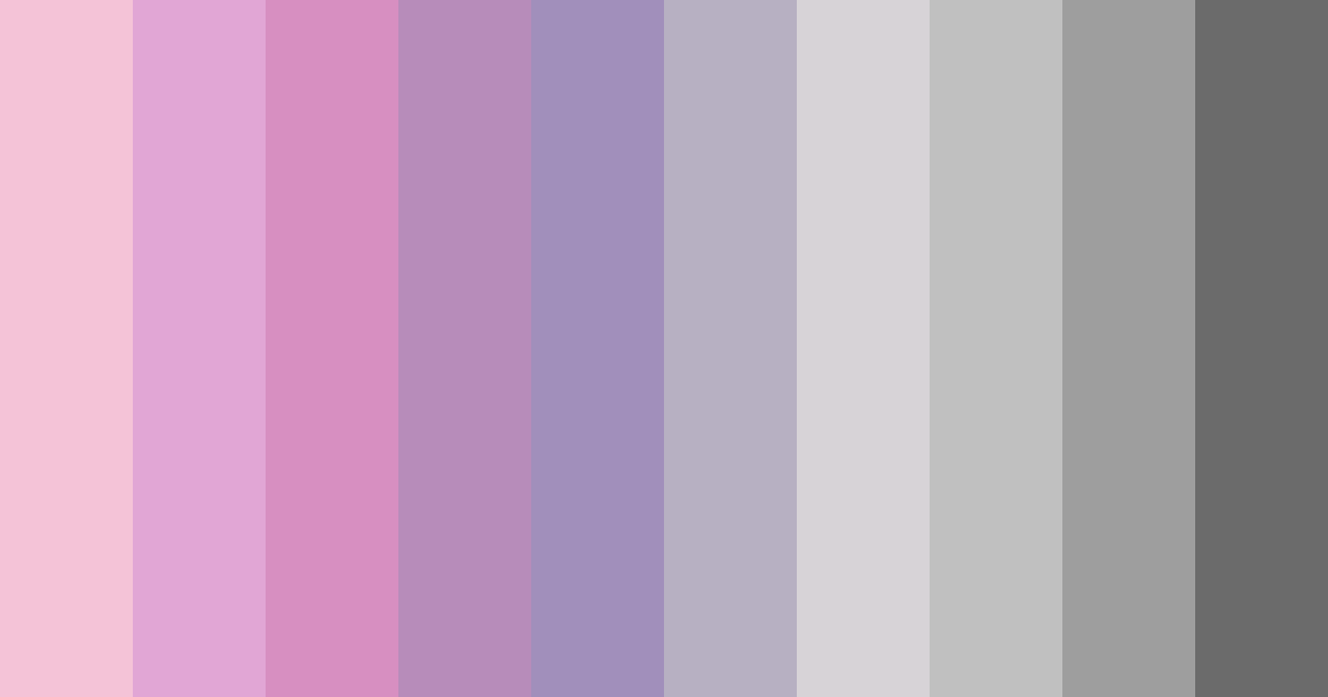 Download shades of pink and grey color palette PNG image (landscape)