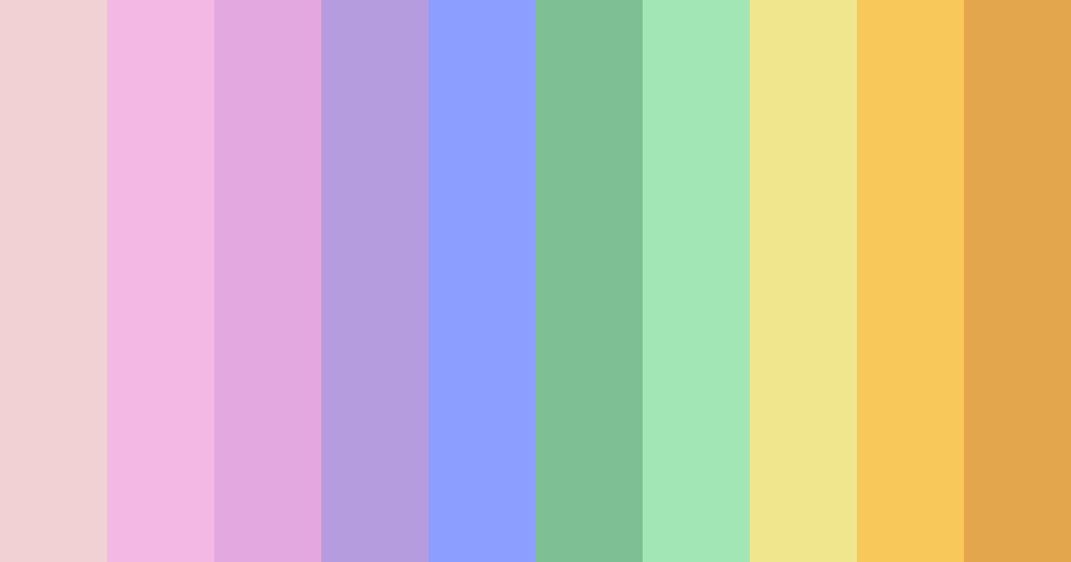 Download sweet dreamscape color palette PNG image (landscape)