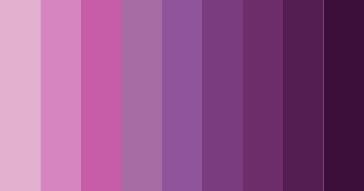 Download purple sunset color palette PNG image (landscape)