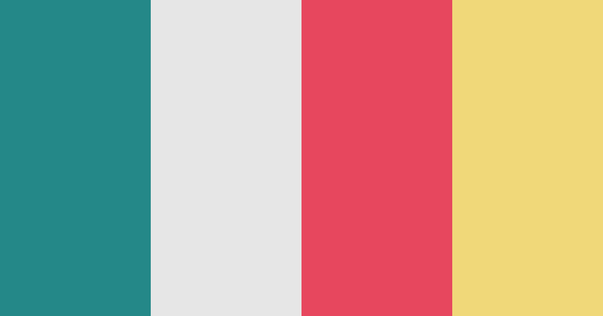 Download minty marshmallow color palette PNG image (landscape)