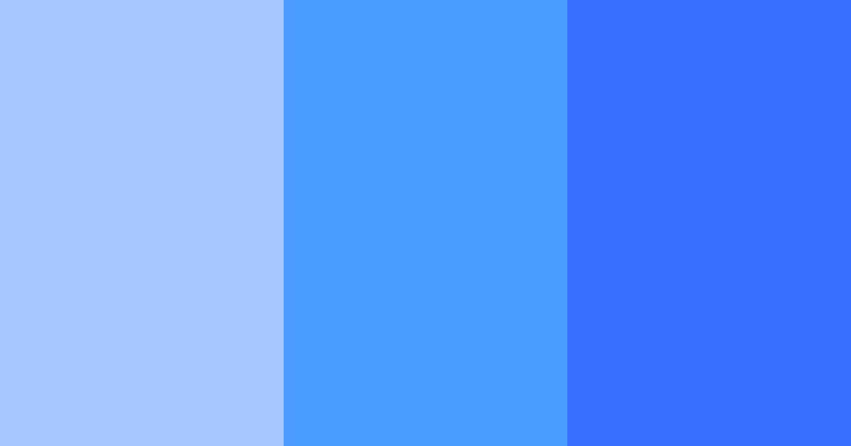 Download bright blue color palette PNG image (landscape)