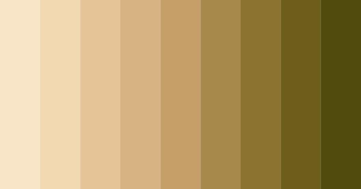 Download earthy brown color palette PNG image (landscape)