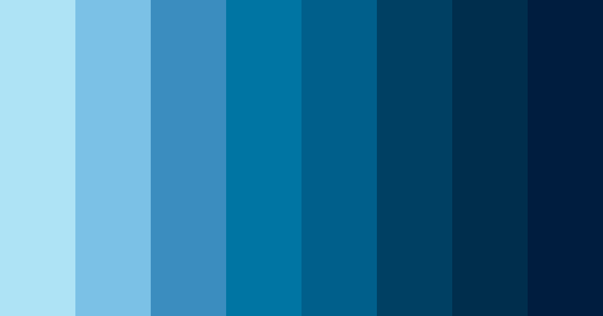 Download oceanic symphony color palette PNG image (landscape)