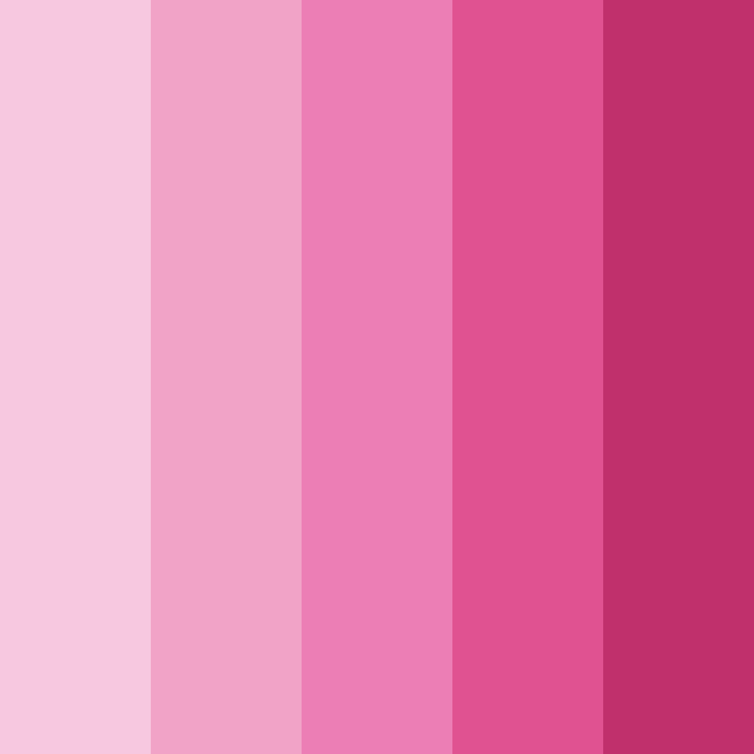 Download cherry blossom whispers color palette PNG image (square)