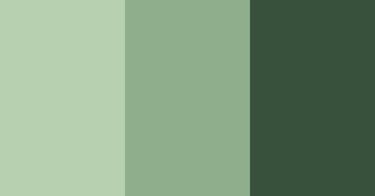 Download verdant serenity color palette PNG image (landscape)