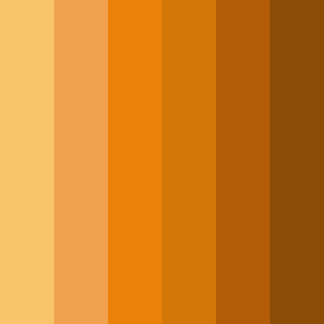 Download sunset harvest color palette PNG image (square)