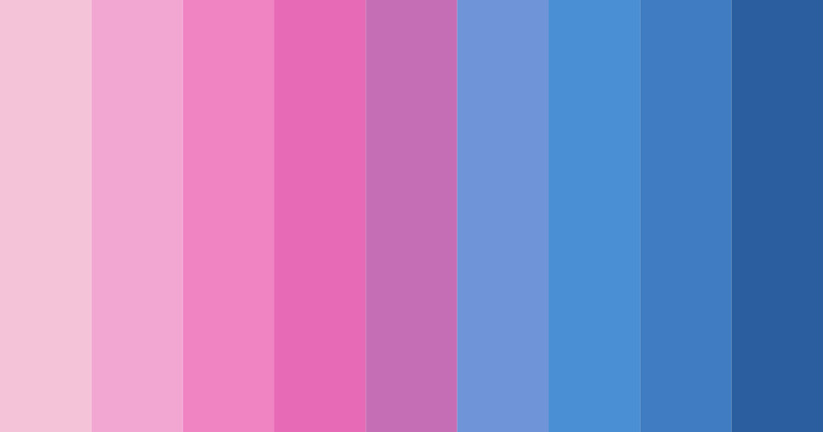 Download cotton candy dreams color palette PNG image (landscape)