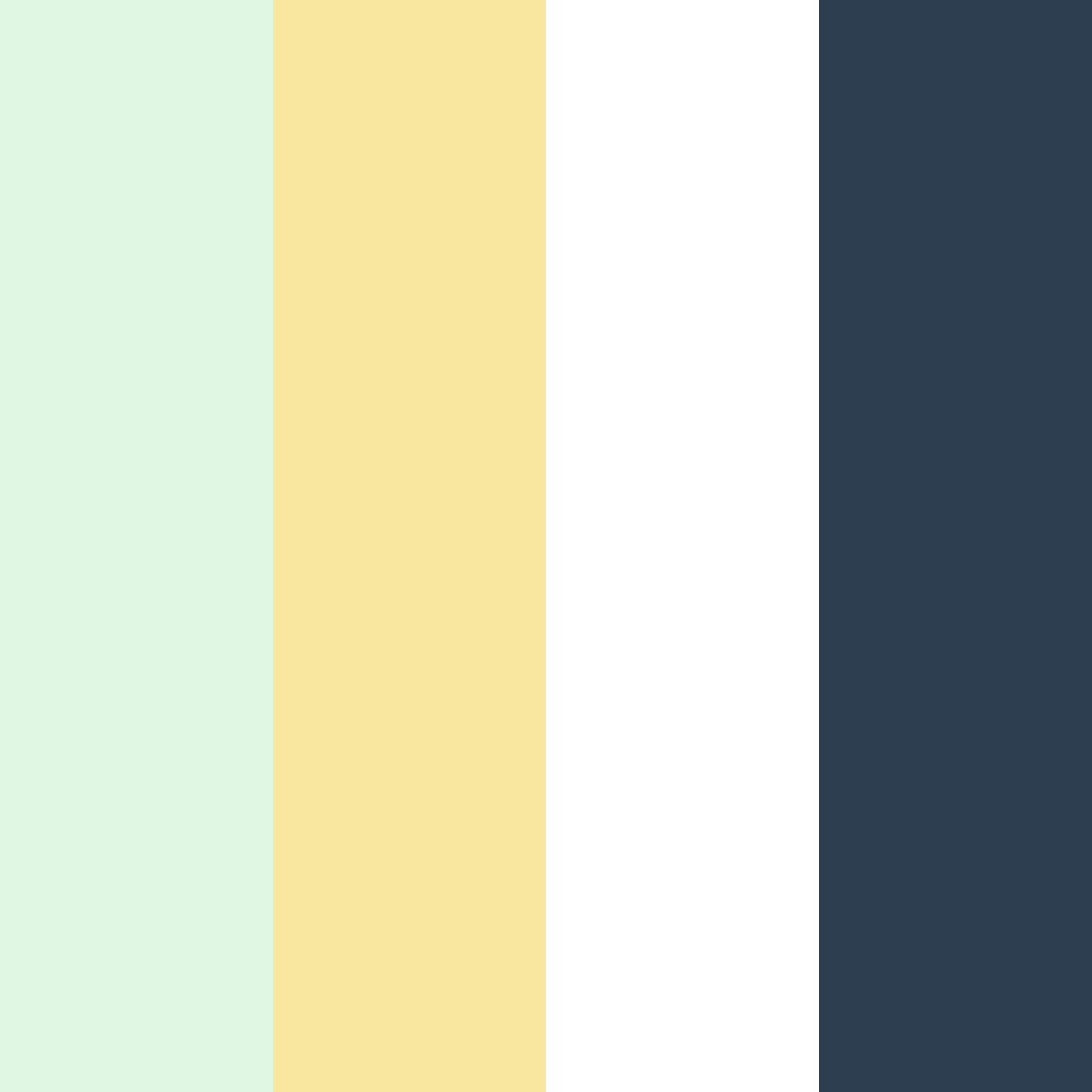 Download navy green color palette PNG image (square)