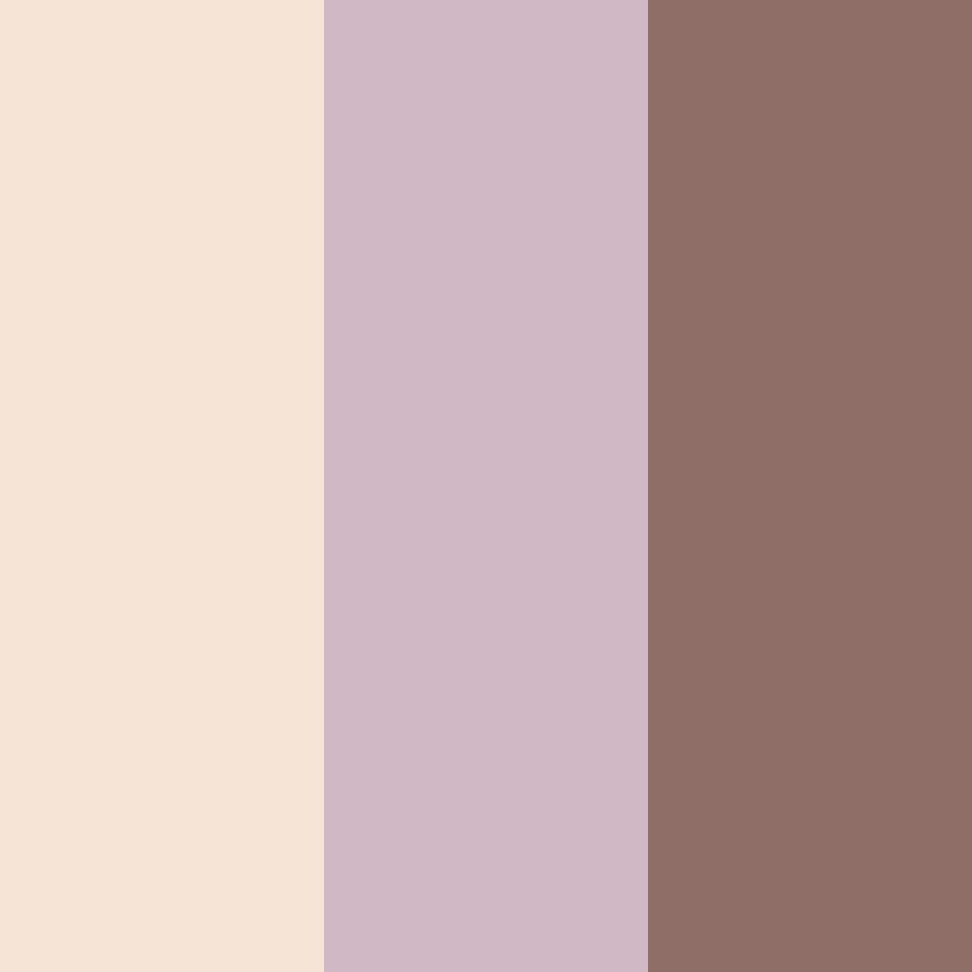 Download blush olive dream color palette PNG image (square)
