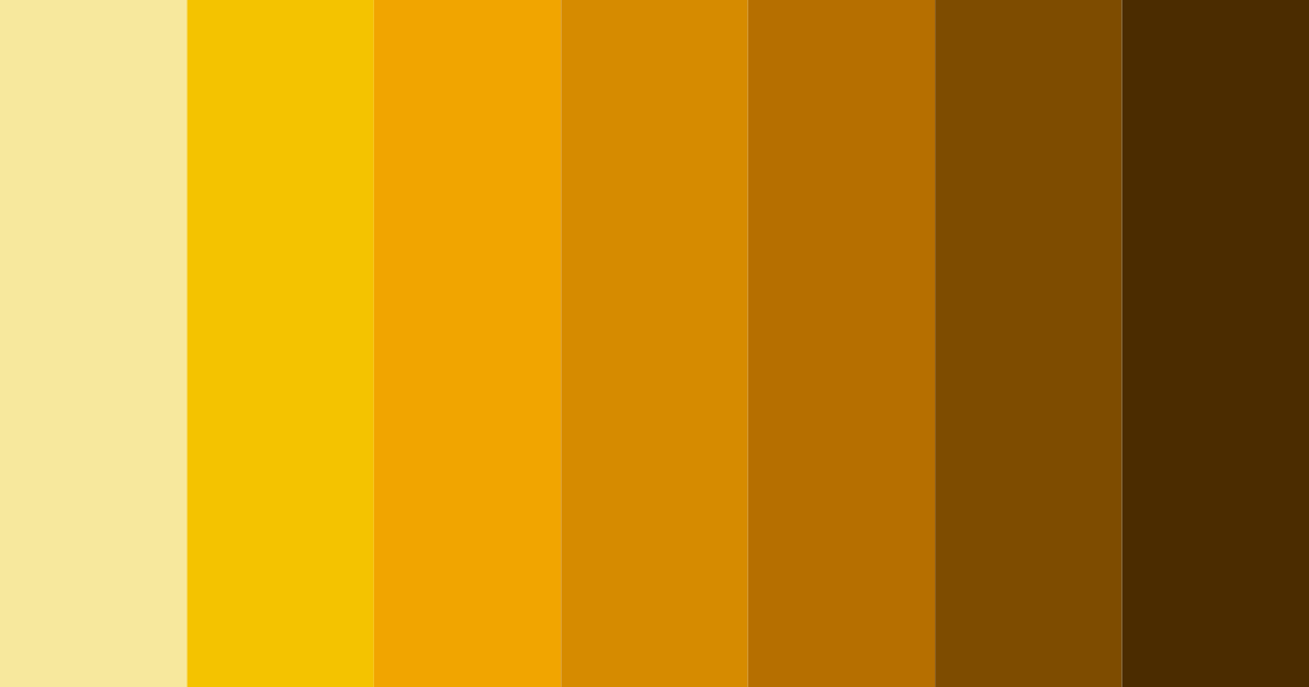 Download yellow sunset color palette PNG image (landscape)