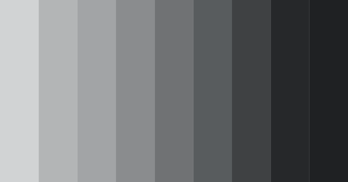 Download dark gray color palette PNG image (landscape)