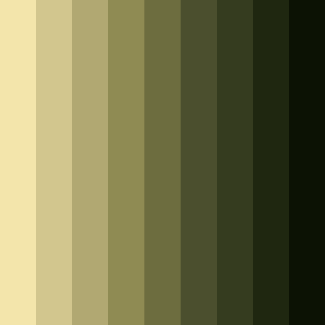 Download muted olive color palette PNG image (square)
