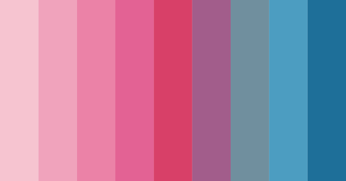 Download pink and blue dream color palette PNG image (landscape)