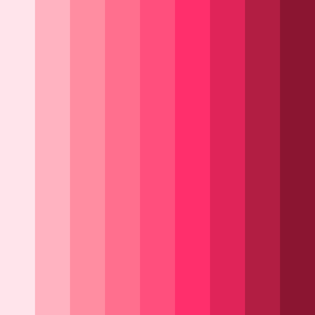 Download blushing blossom color palette PNG image (square)