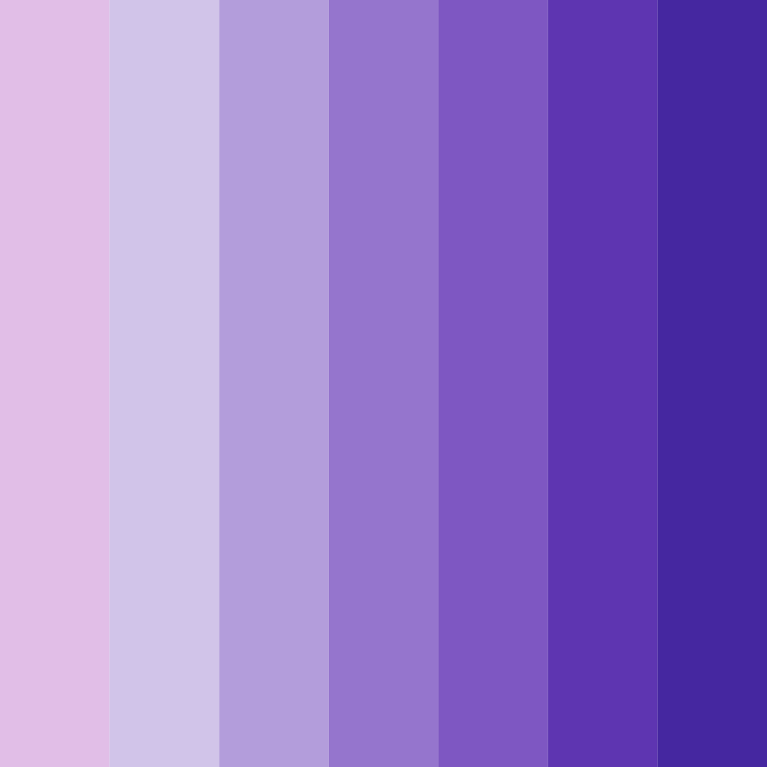 Download lavender dreams color palette PNG image (square)