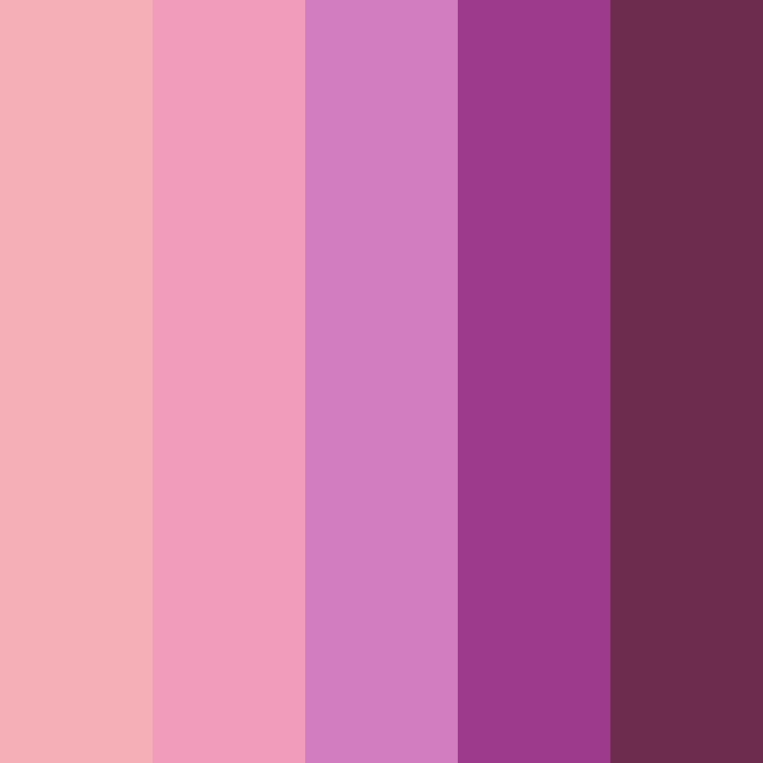 Download pink blue color palette PNG image (square)