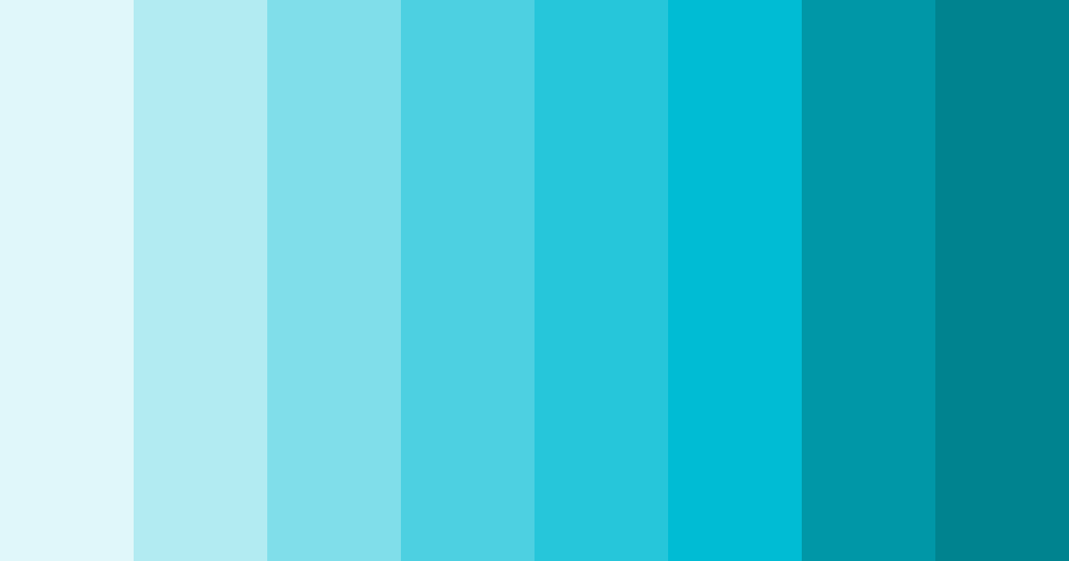 Download aqua breeze color palette PNG image (landscape)