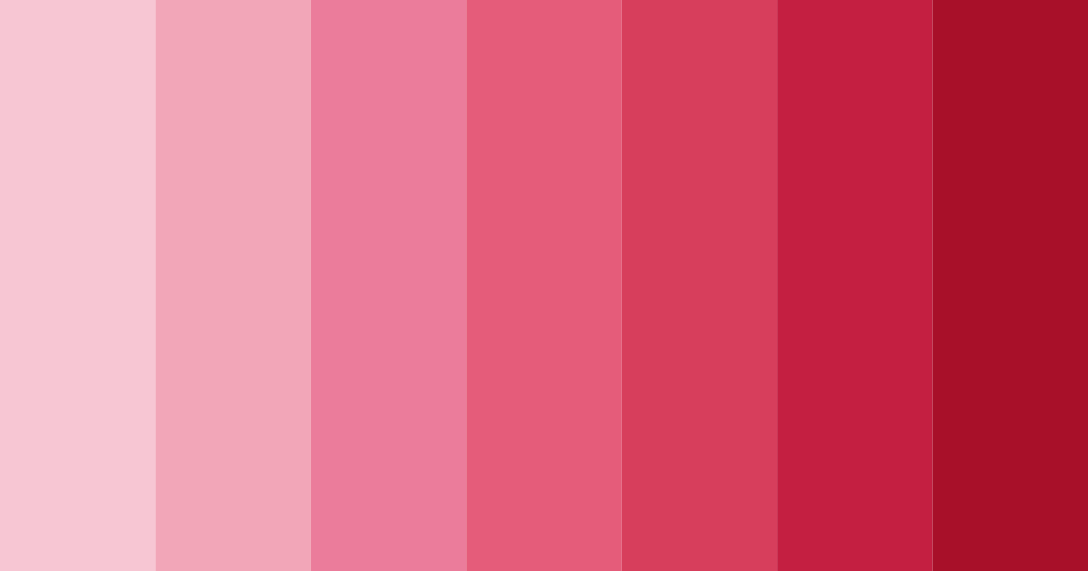 Download petals of passion color palette PNG image (landscape)