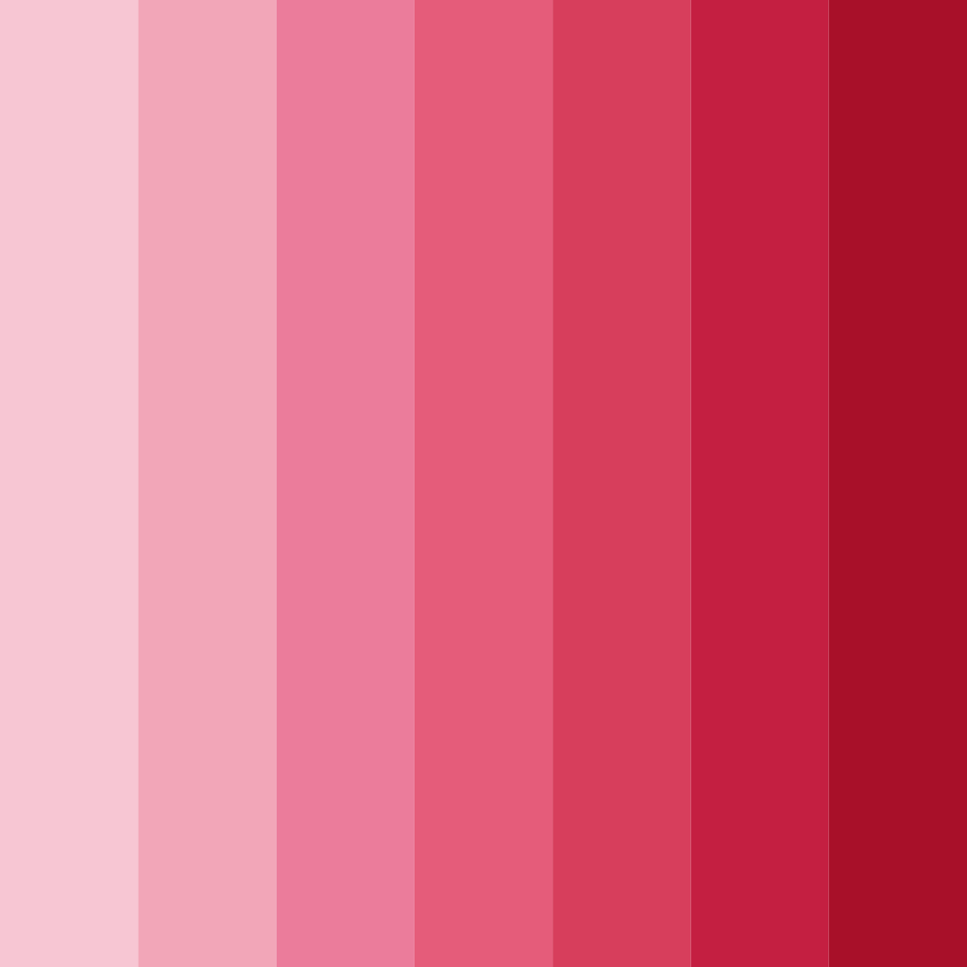 Download petals of passion color palette PNG image (square)