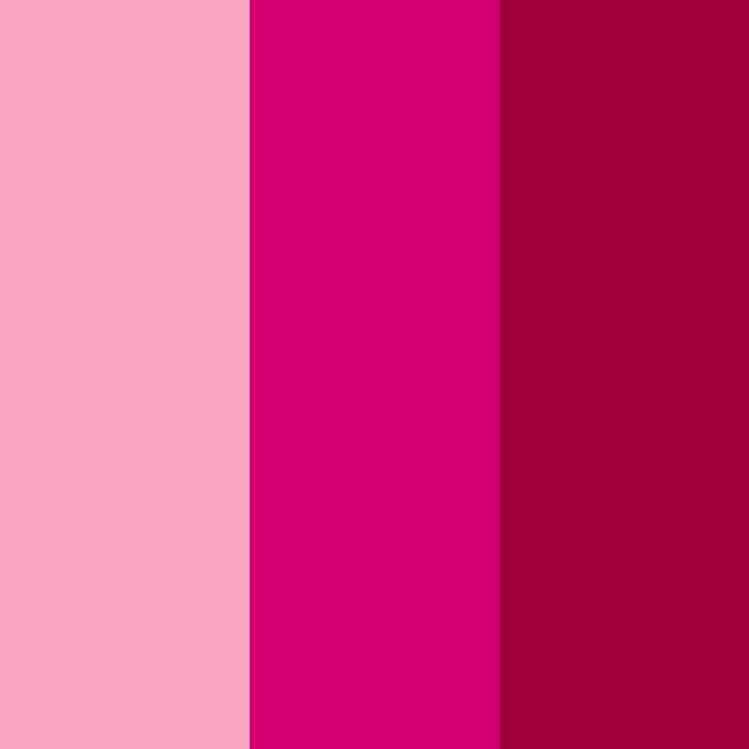 Download blushing fuchsia dream color palette PNG image (square)