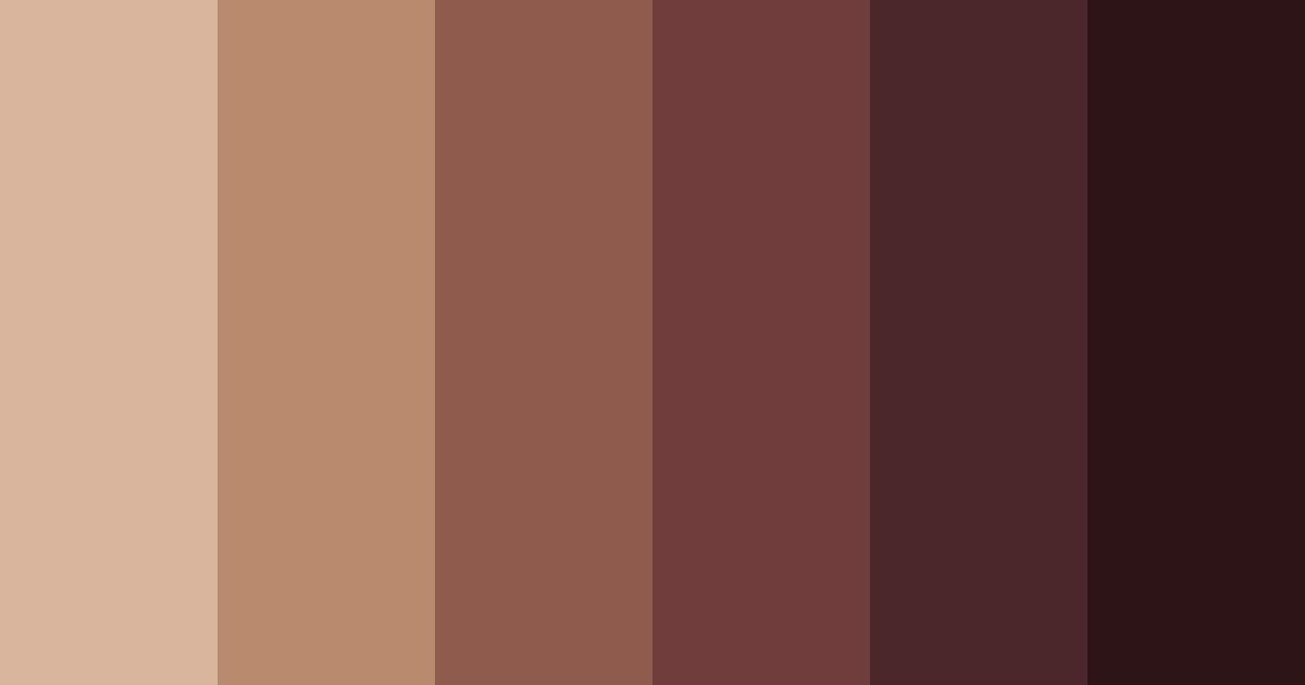 Download rustic ember color palette PNG image (landscape)