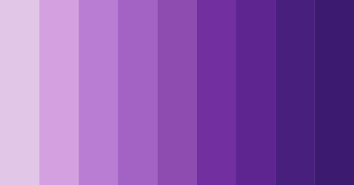 Download mystical amethyst dream color palette PNG image (landscape)