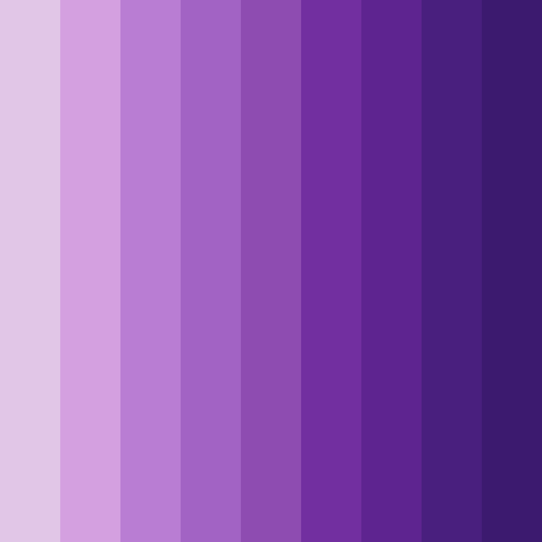 Download mystical amethyst dream color palette PNG image (square)
