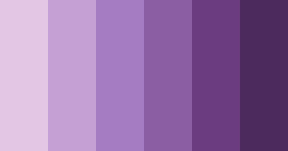 Download dark purple dream color palette PNG image (landscape)