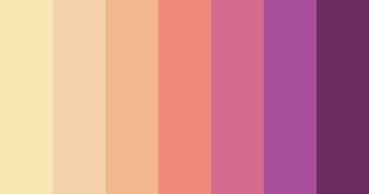 Download mood pink color palette PNG image (landscape)