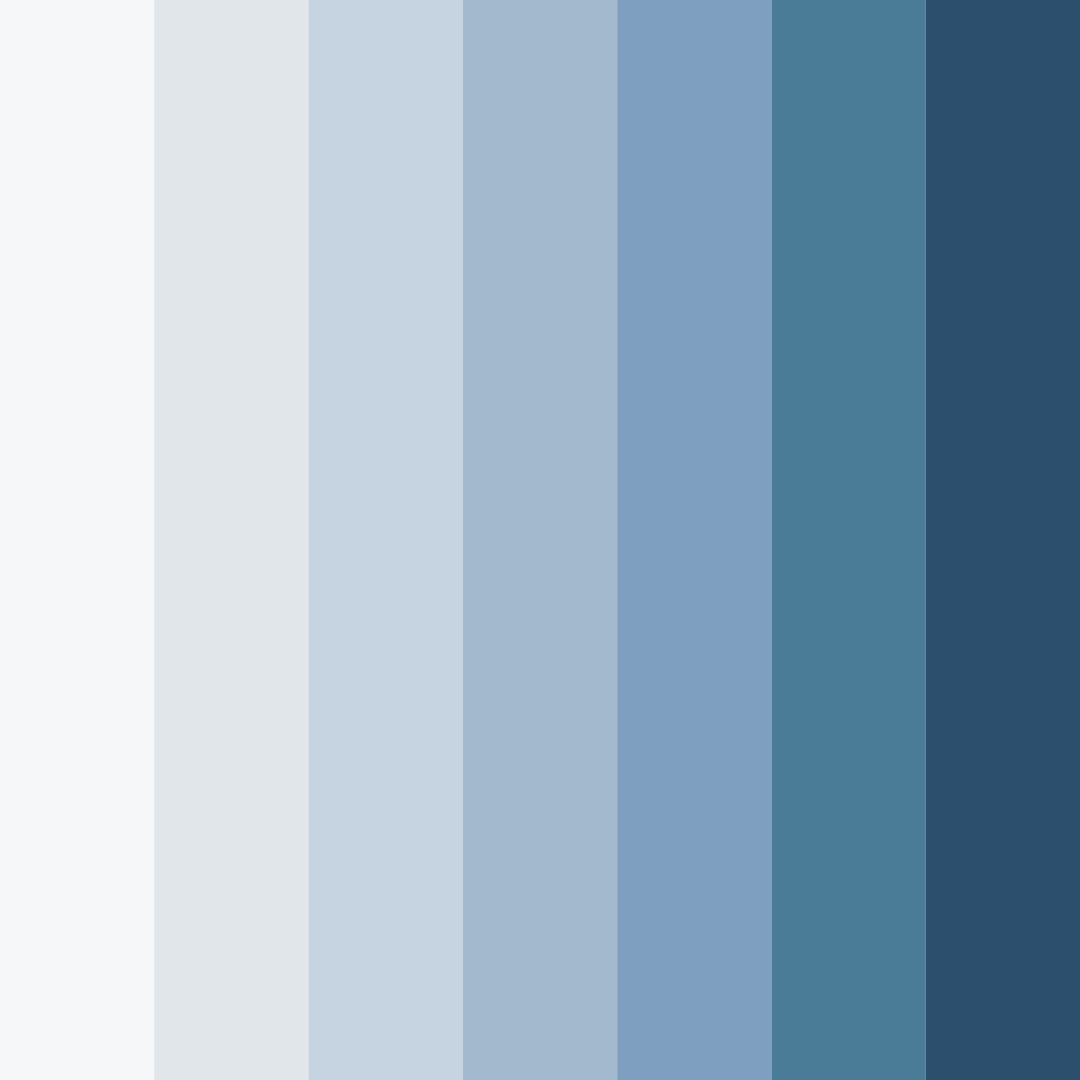 Download illuminated horizon color palette PNG image (square)