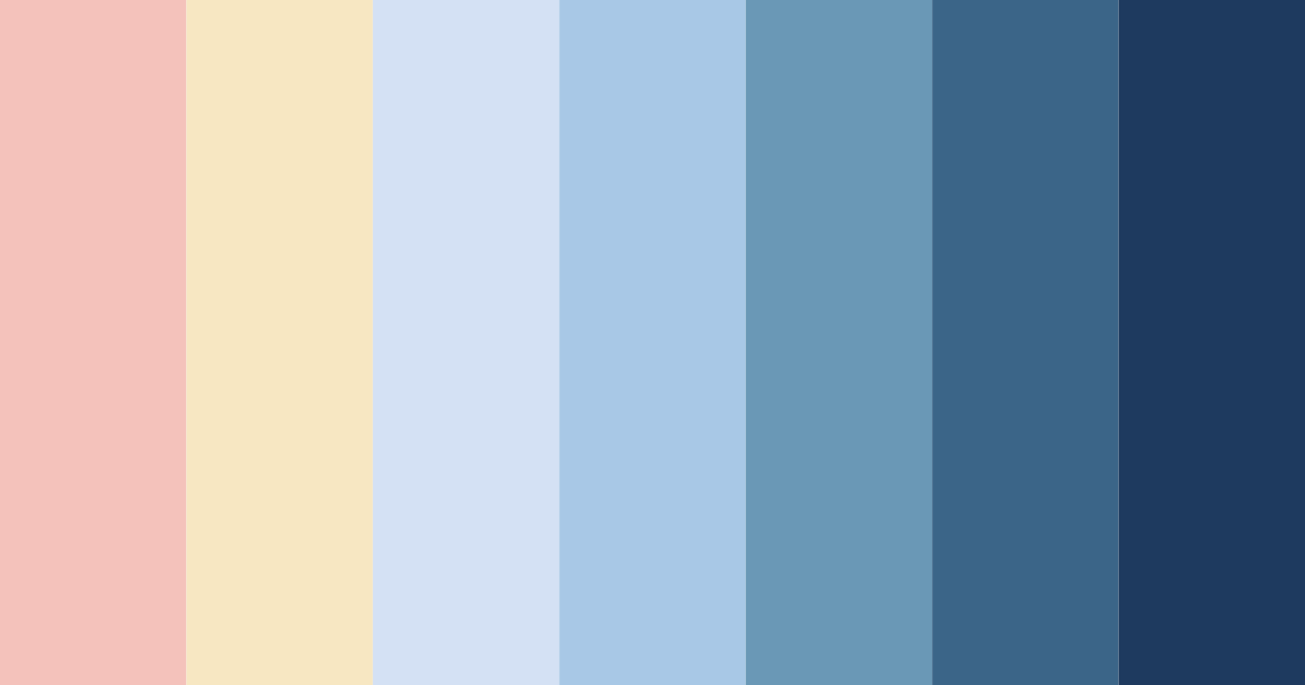 Download serene clash color palette PNG image (landscape)