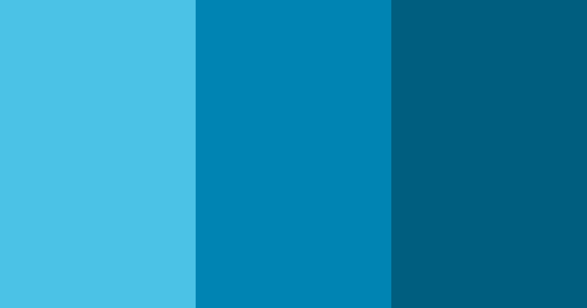 Download aqua serenade color palette PNG image (landscape)