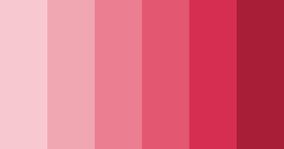 Download blushing bouquet color palette PNG image (landscape)