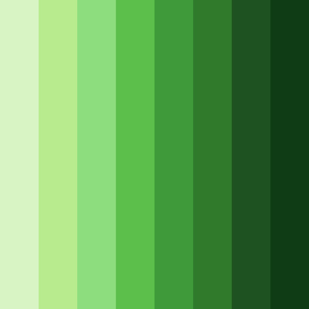 Download sunshine green color palette PNG image (square)