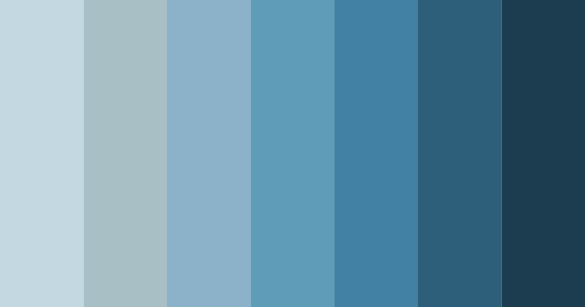 Download blue galaxy color palette PNG image (landscape)