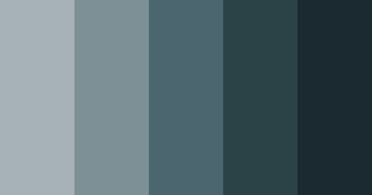 Download steel serenity color palette PNG image (landscape)