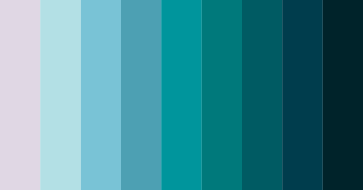 Download mystic waters color palette PNG image (landscape)