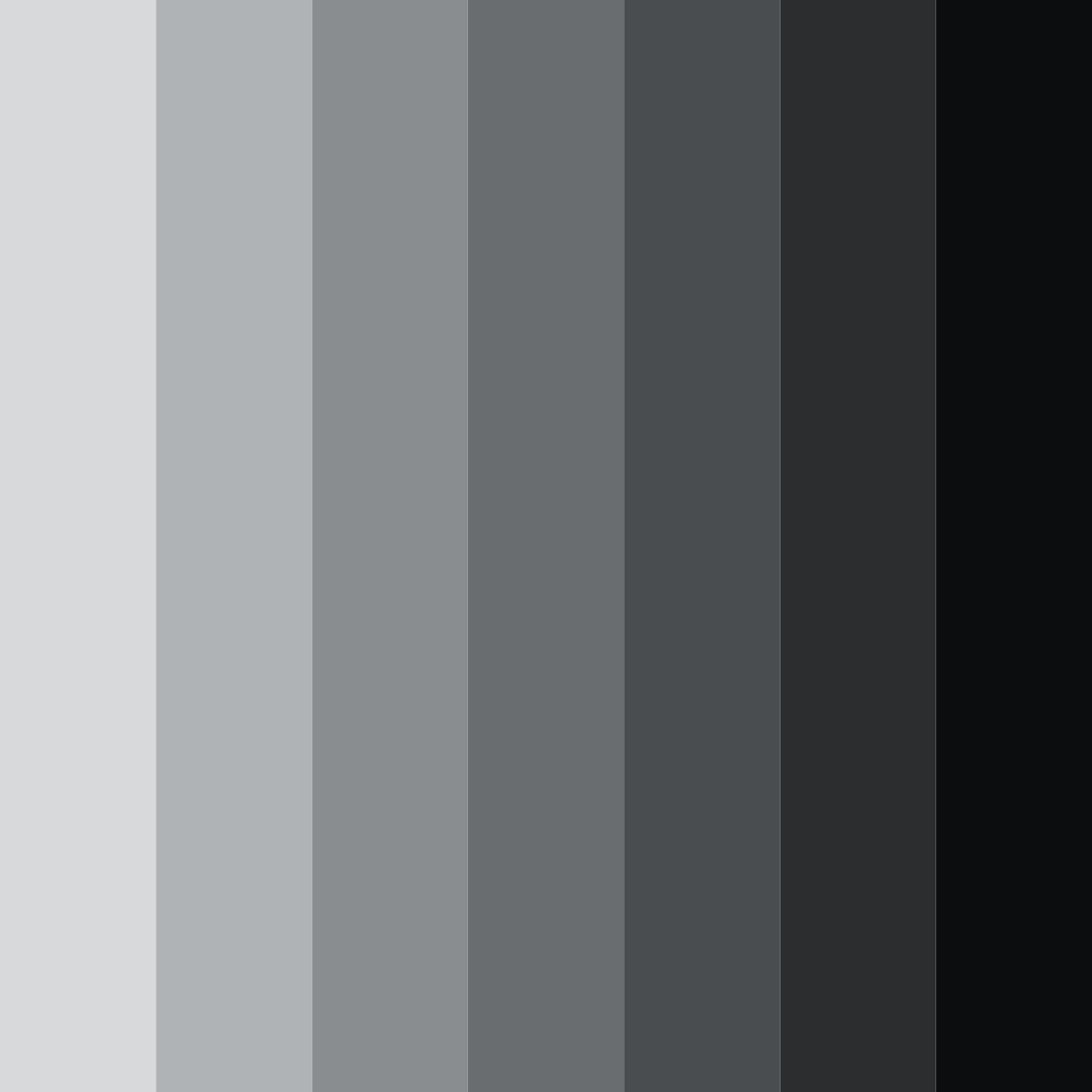 Download moonlit shadows color palette PNG image (square)
