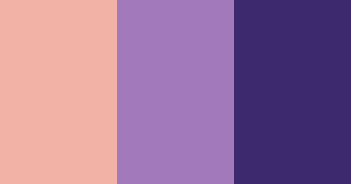 Download shades of purple color palette PNG image (landscape)
