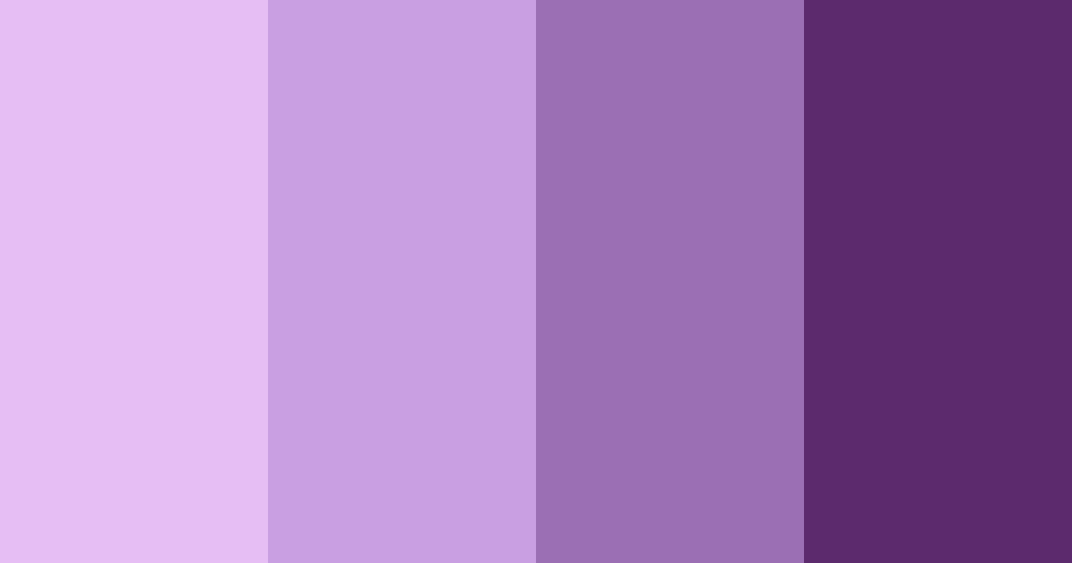 Download mystic orchid dreams color palette PNG image (landscape)