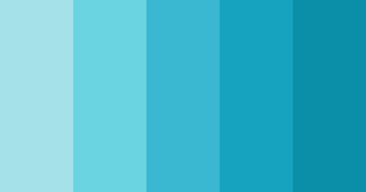 Download ocean breeze color palette PNG image (landscape)